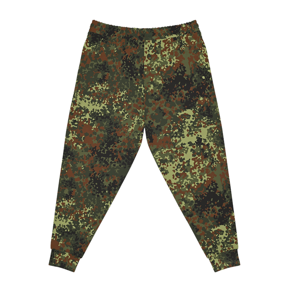 German Flecktarn Camo Unisex Athletic Joggers