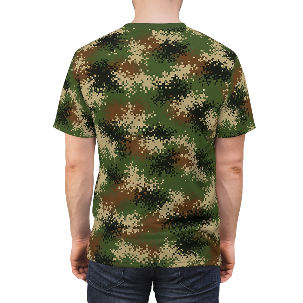 Columbian Patriota Camo Unisex Cut & Sew Tee