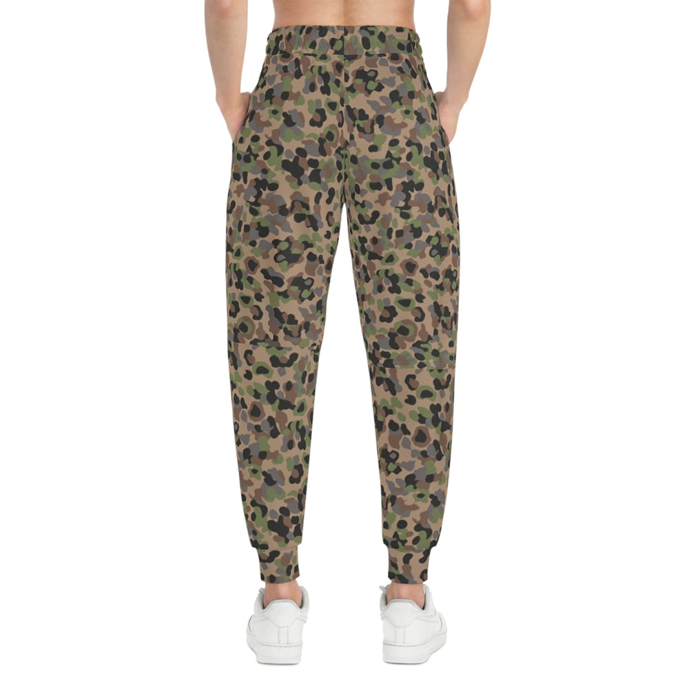 Austrian Pea Dot Camo Unisex Athletic Joggers - Equippage.com