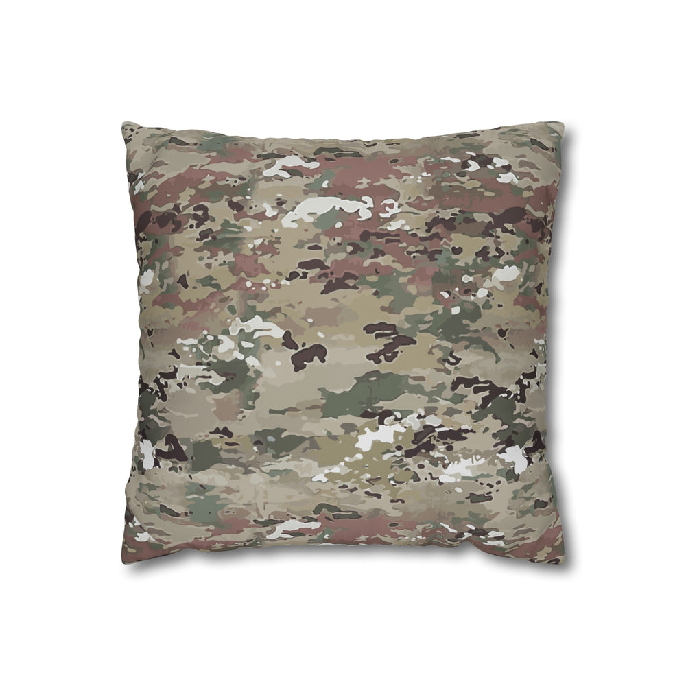 Scorpion Camouflage Square Poly Canvas Pillowcase By Equippage.com