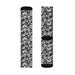 Black & White Camo Sublimation Socks — Camouflage Crew Socks - Equippage.com