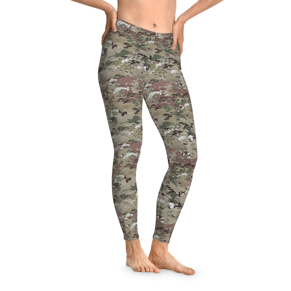 Scorpion Camouflage Stretchy Leggings By Equippage.com