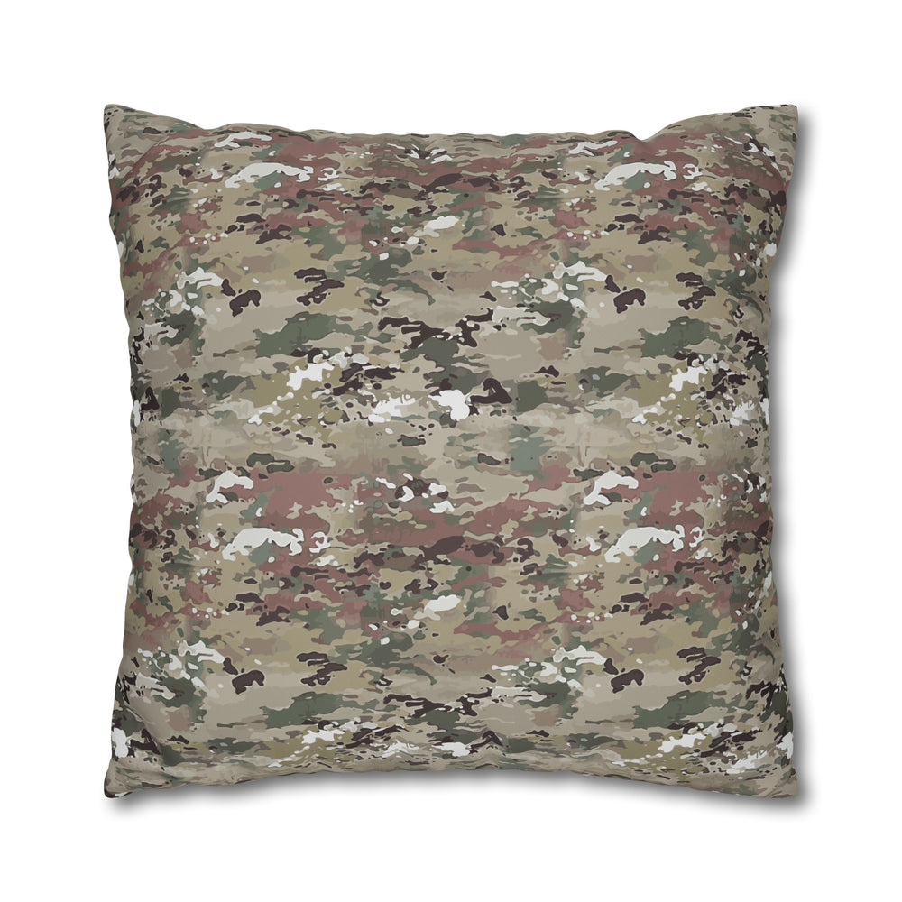 Scorpion Camouflage Square Poly Canvas Pillowcase By Equippage.com