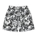 Men's Jogger Shorts — Black & White Camo AOP - Equippage.com
