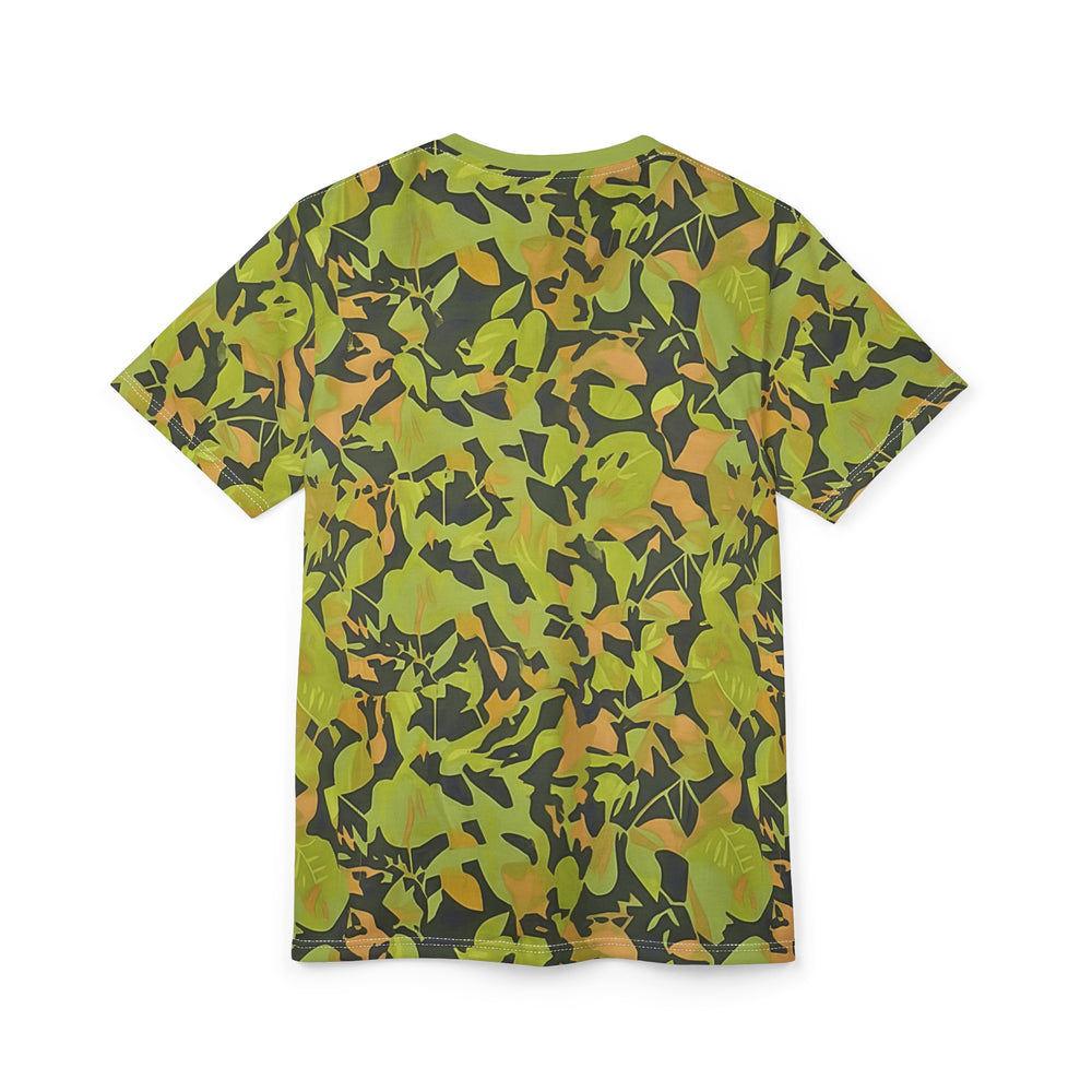 Cuban Elm Leaf Camo Unisex Cut & Sew Tee