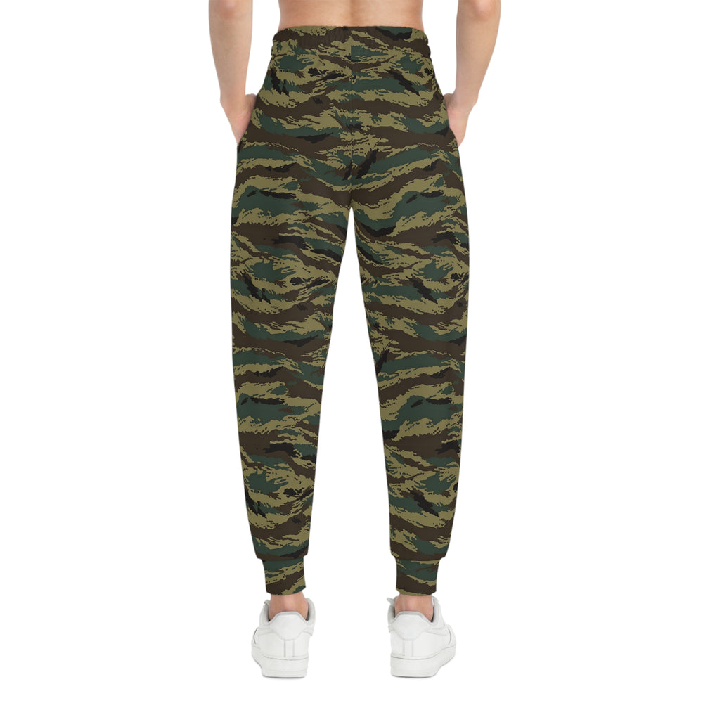 Russian Tiger Stripe Camo Unisex Athletic Joggers