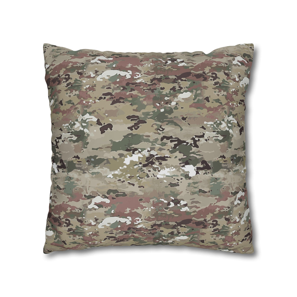 Scorpion Camouflage Square Poly Canvas Pillowcase By Equippage.com