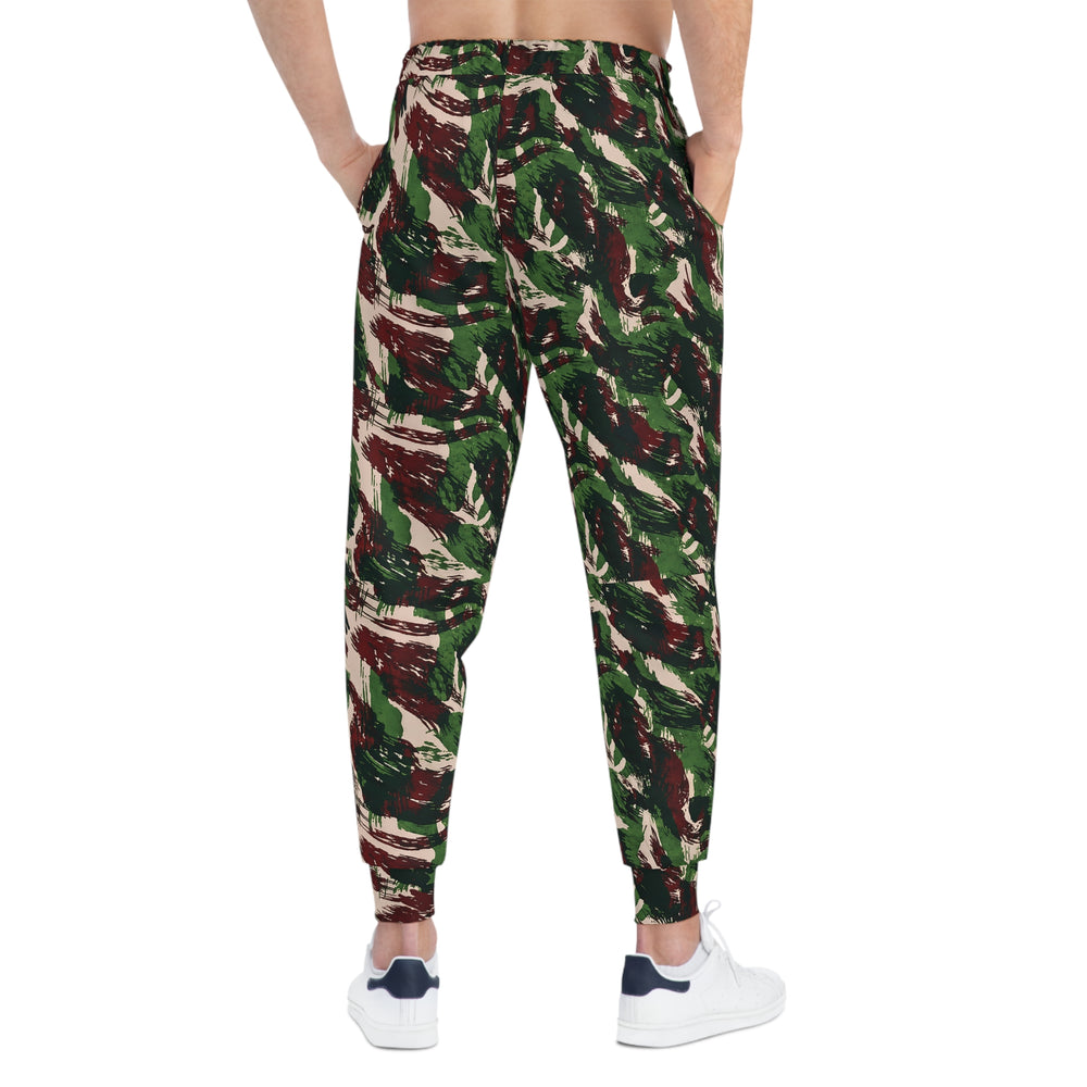 Brazilian Mountain Lizard Camo Unisex Athletic Joggers