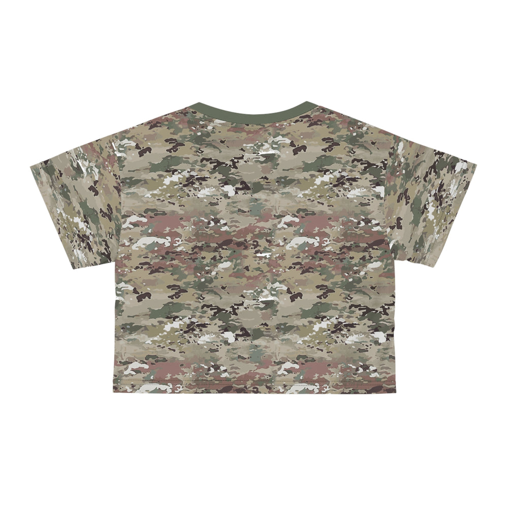 Scorpion Camouflage Crop Tee By Equippage.com