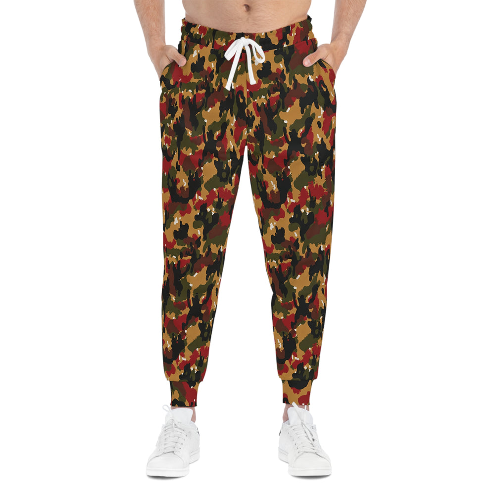 Swiss Taz 83 Alpenflage Camo Unisex Athletic Joggers - Equippage.com
