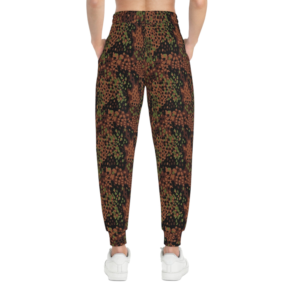 German Erbsenmuster Camo Unisex Athletic Joggers