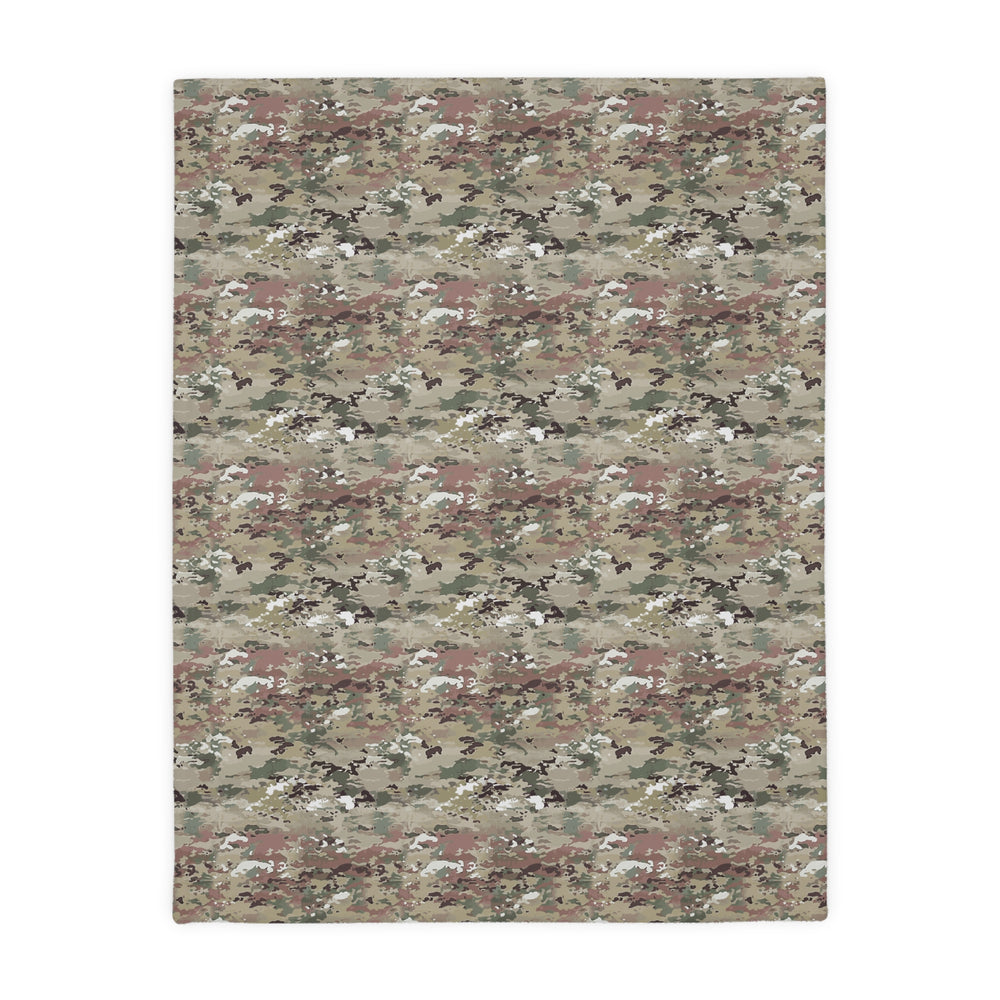 Scorpion Camouflage Velveteen Microfiber Blanket (Two-sided print) By Equippage.com