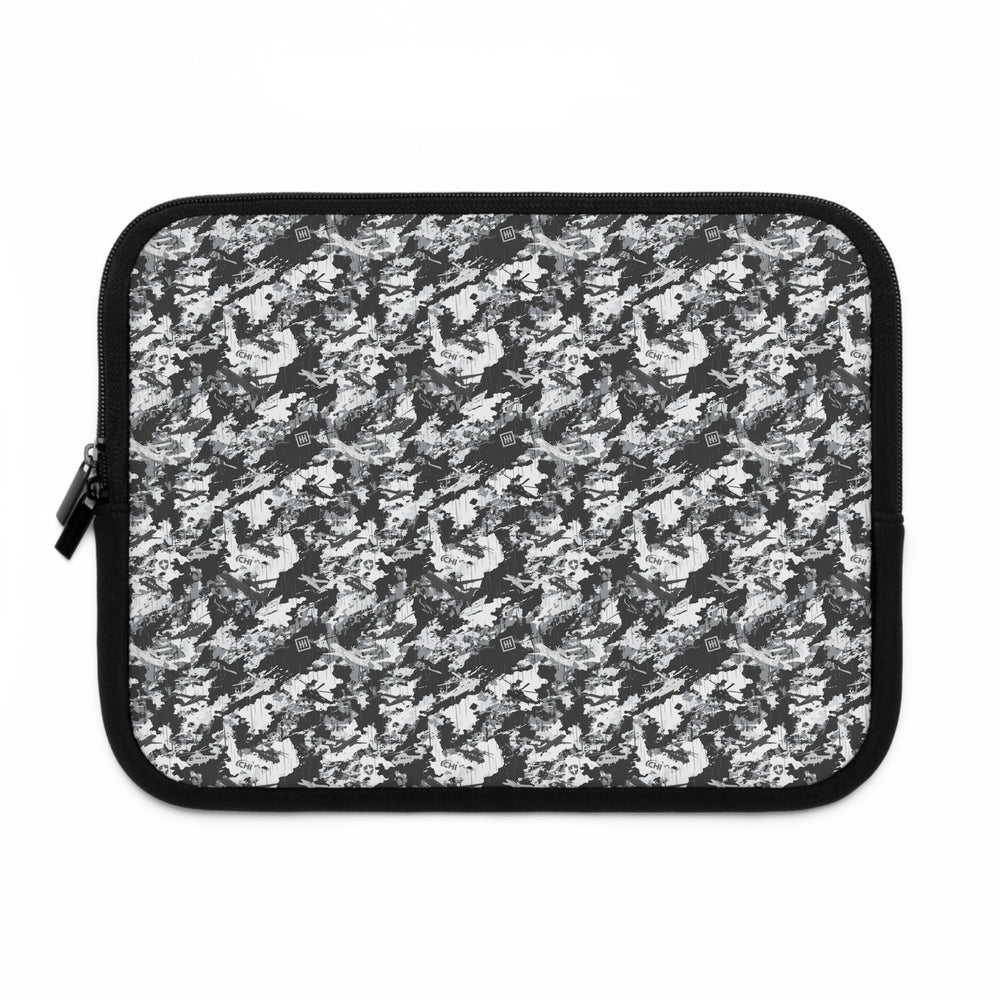 Grey Camo Laptop Sleeve — Protective Neoprene Case for Laptops & Tablets - Equippage.com
