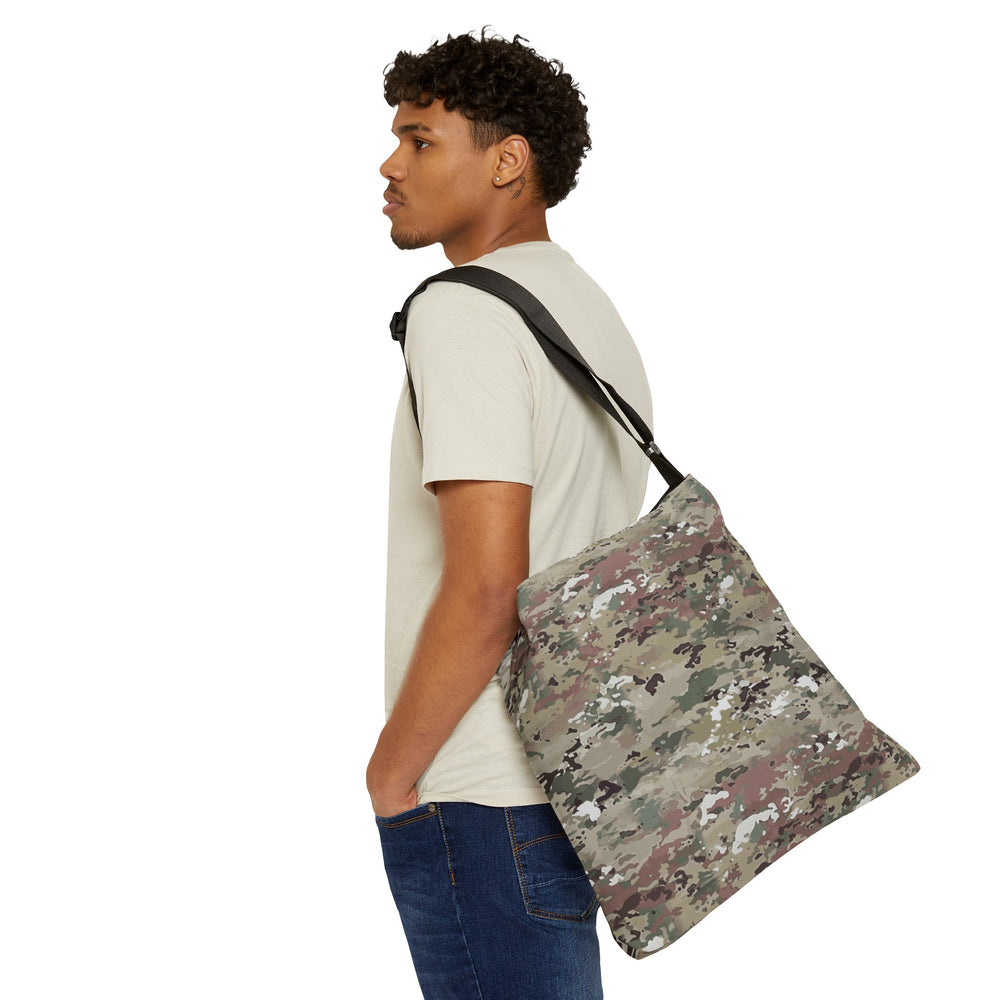 Scorpion Camouflage Adjustable Tote Bag By Equippage.com