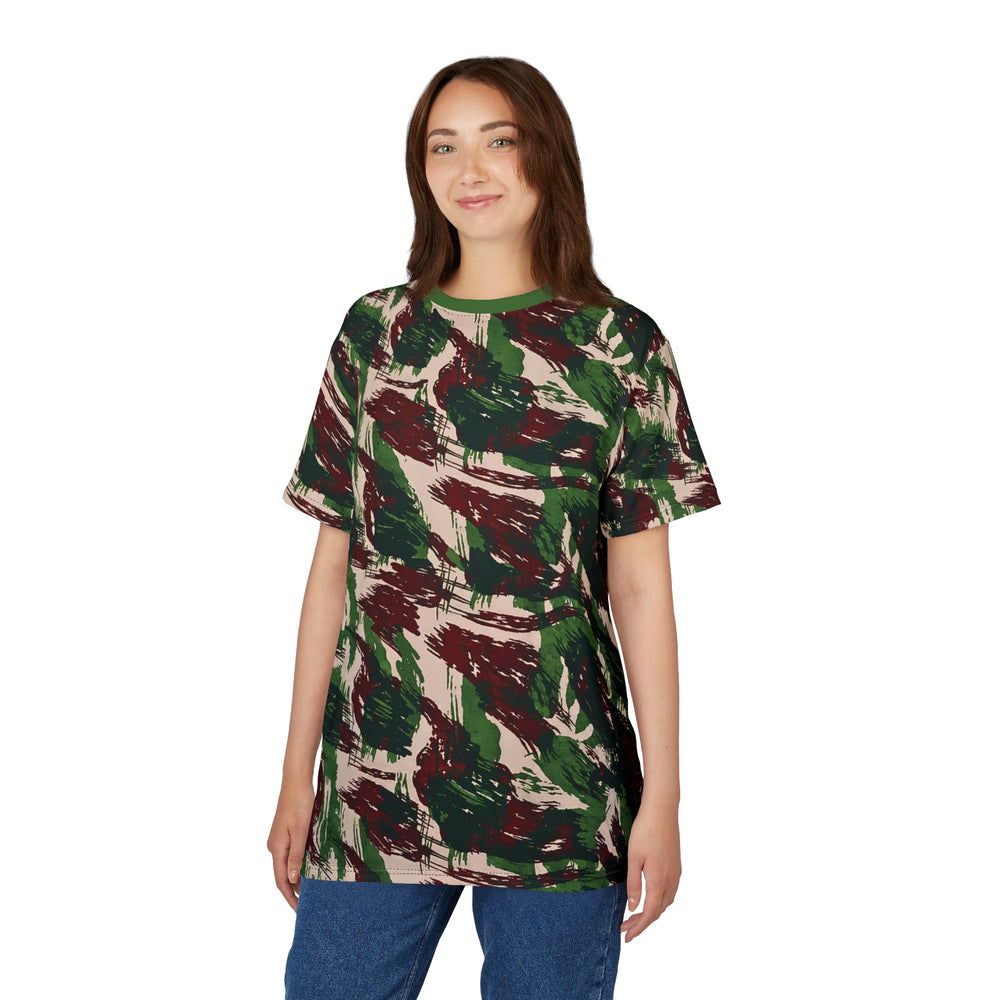 Brazil Mountain Lizard Camo Unisex Cut & Sew Tee