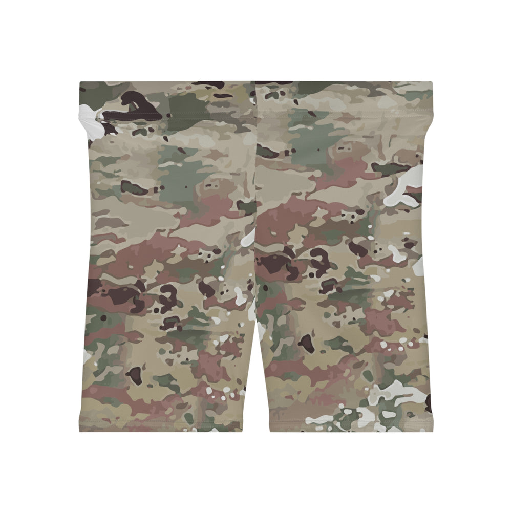 Scorpion Camouflage Women's Biker Shorts By Equippage.com