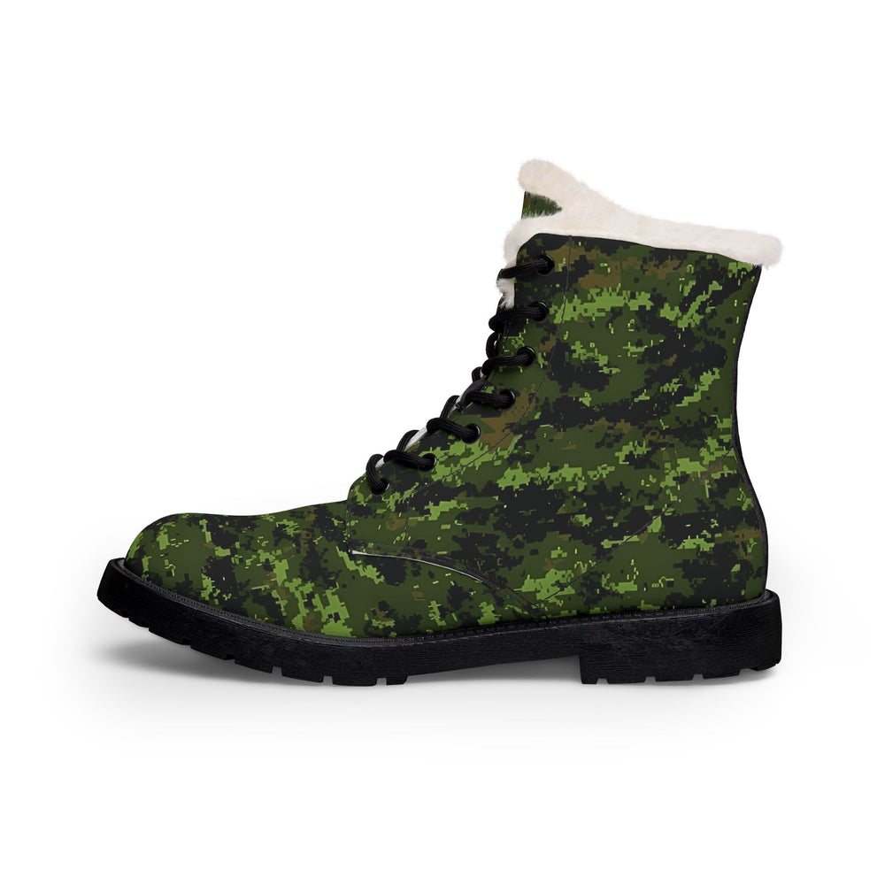 Cadpat TW Men's Fur and Leather Boots