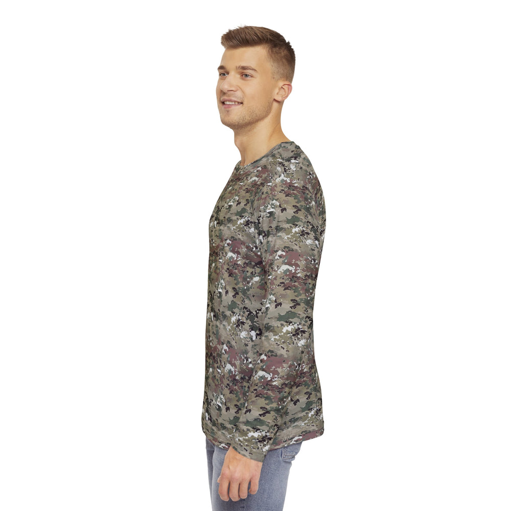 Scorpion Camouflage Men's Long Sleeve Shirt By Equippage.com