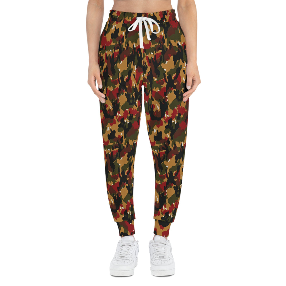 Swiss Taz 83 Alpenflage Camo Unisex Athletic Joggers - Equippage.com