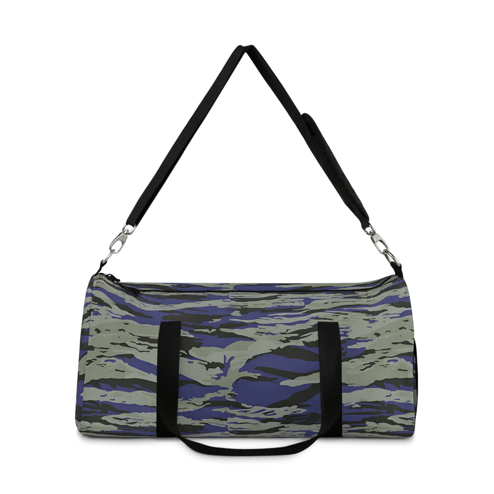 Greek Blue Lizard Camo Travel Duffel Bag