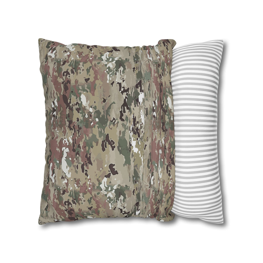 Scorpion Camouflage Square Poly Canvas Pillowcase By Equippage.com