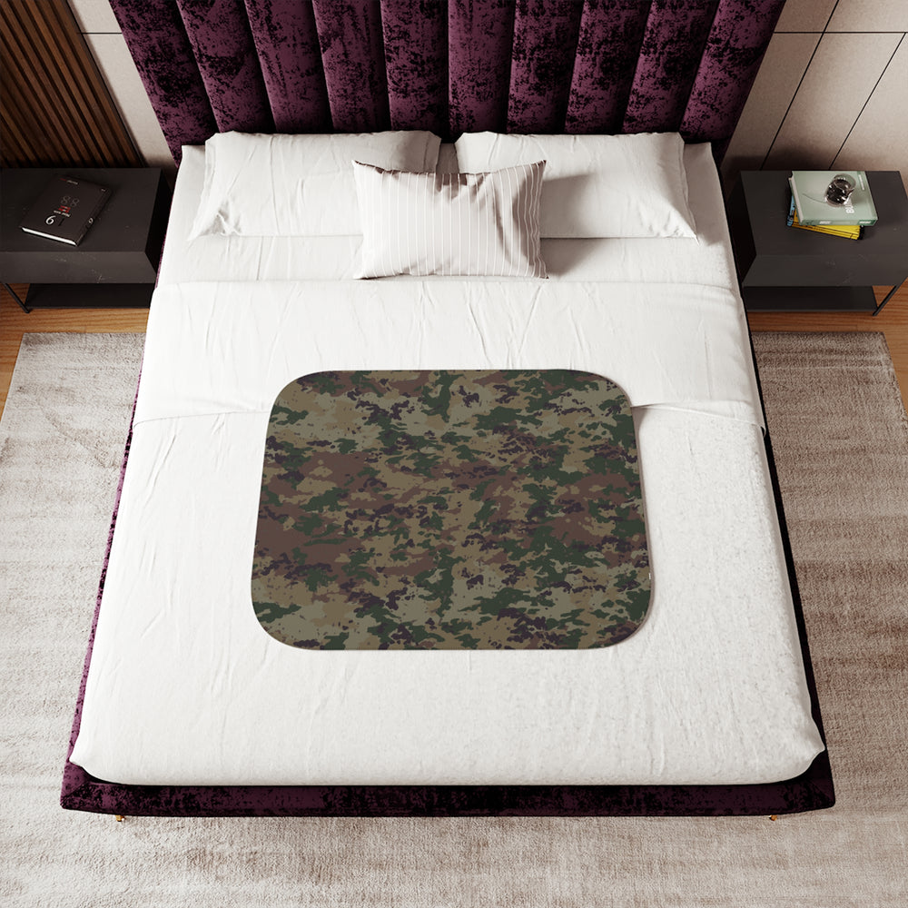 Sherpa Blanket in Multiple Camunitions Multi Camo by Equippage.com