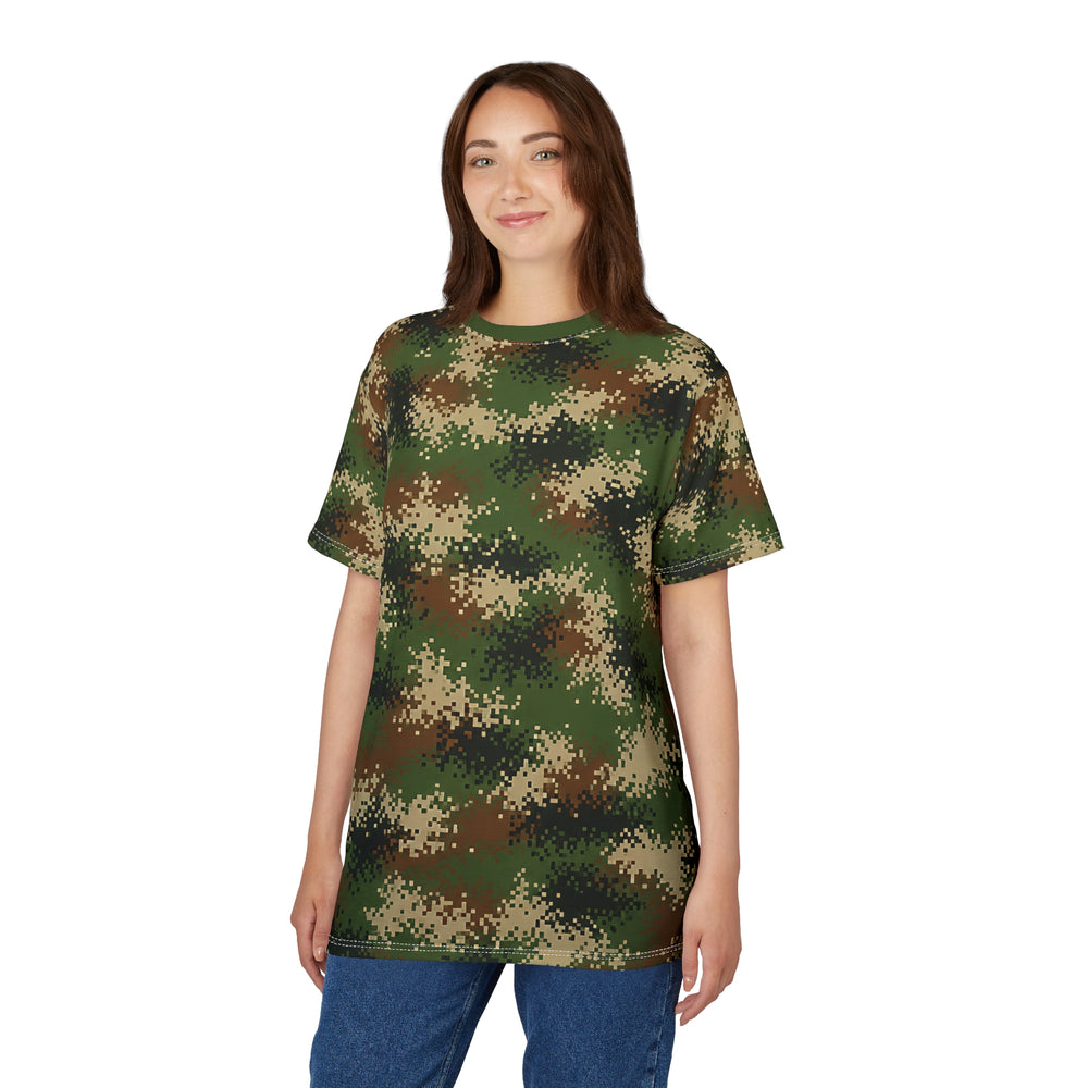 Columbian Patriota Camo Unisex Cut & Sew Tee