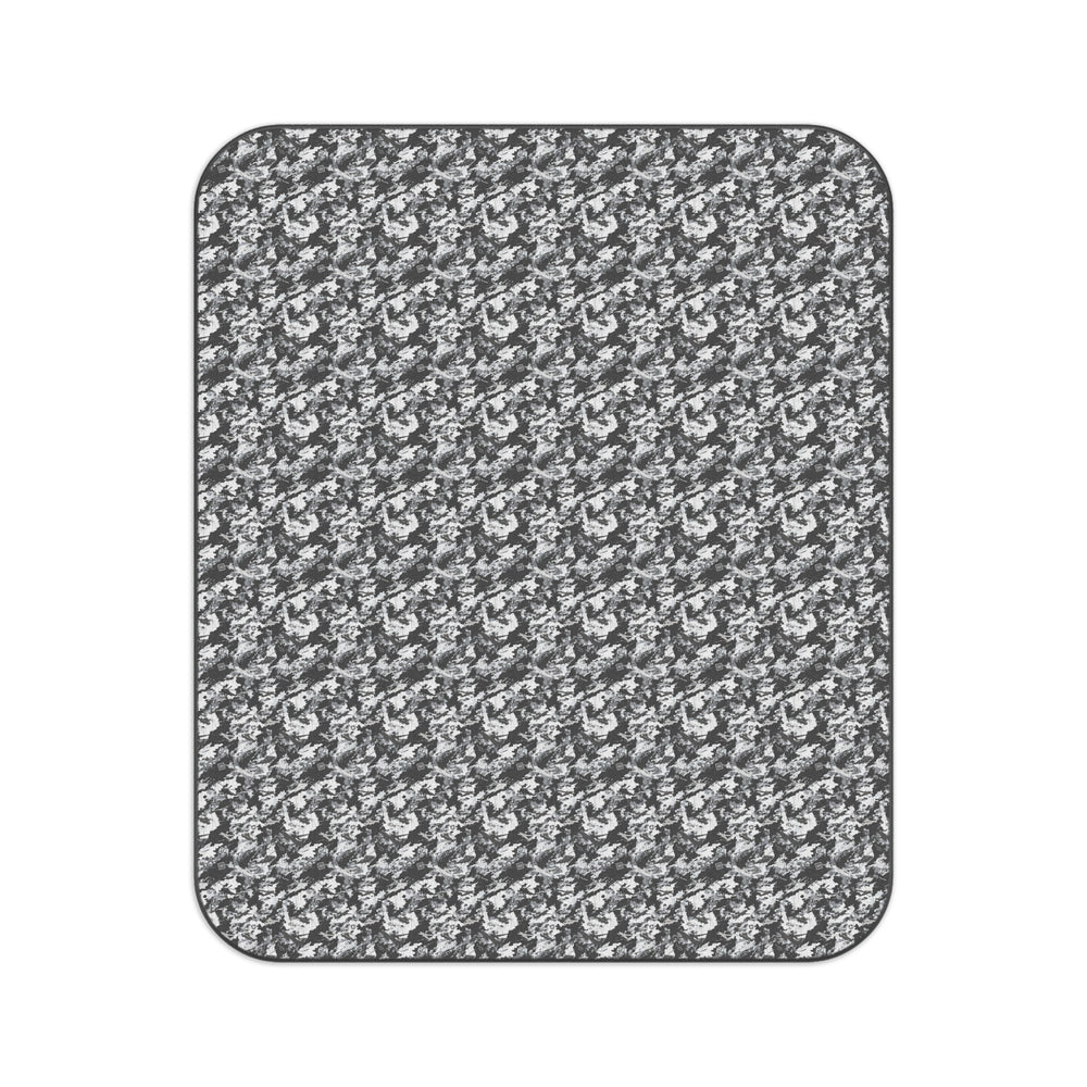 Camo Houndstooth Picnic Blanket — Waterproof Outdoor Throw - Equippage.com
