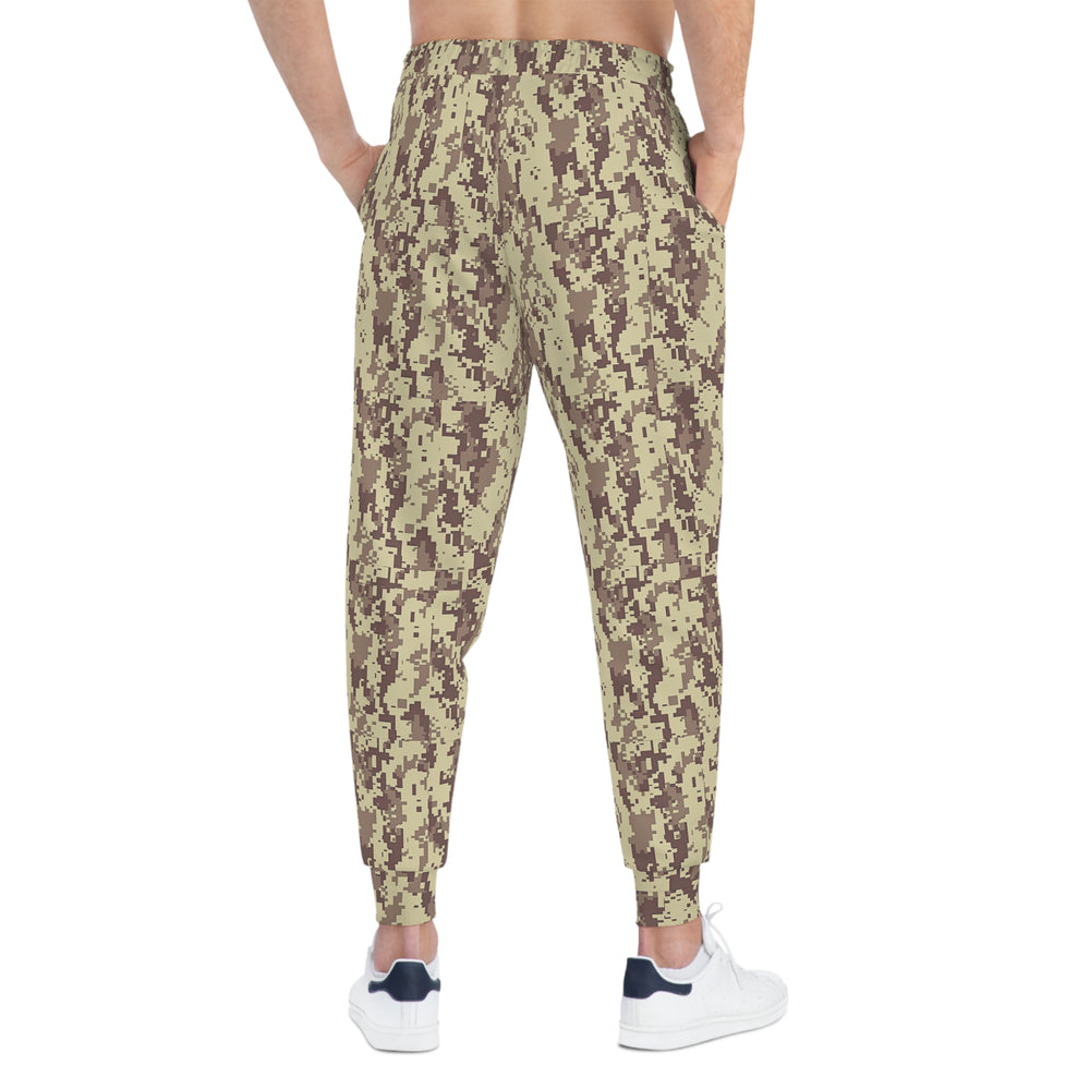 Estonian ESTDCU-M06 Woodland Camo Unisex Athletic Joggers