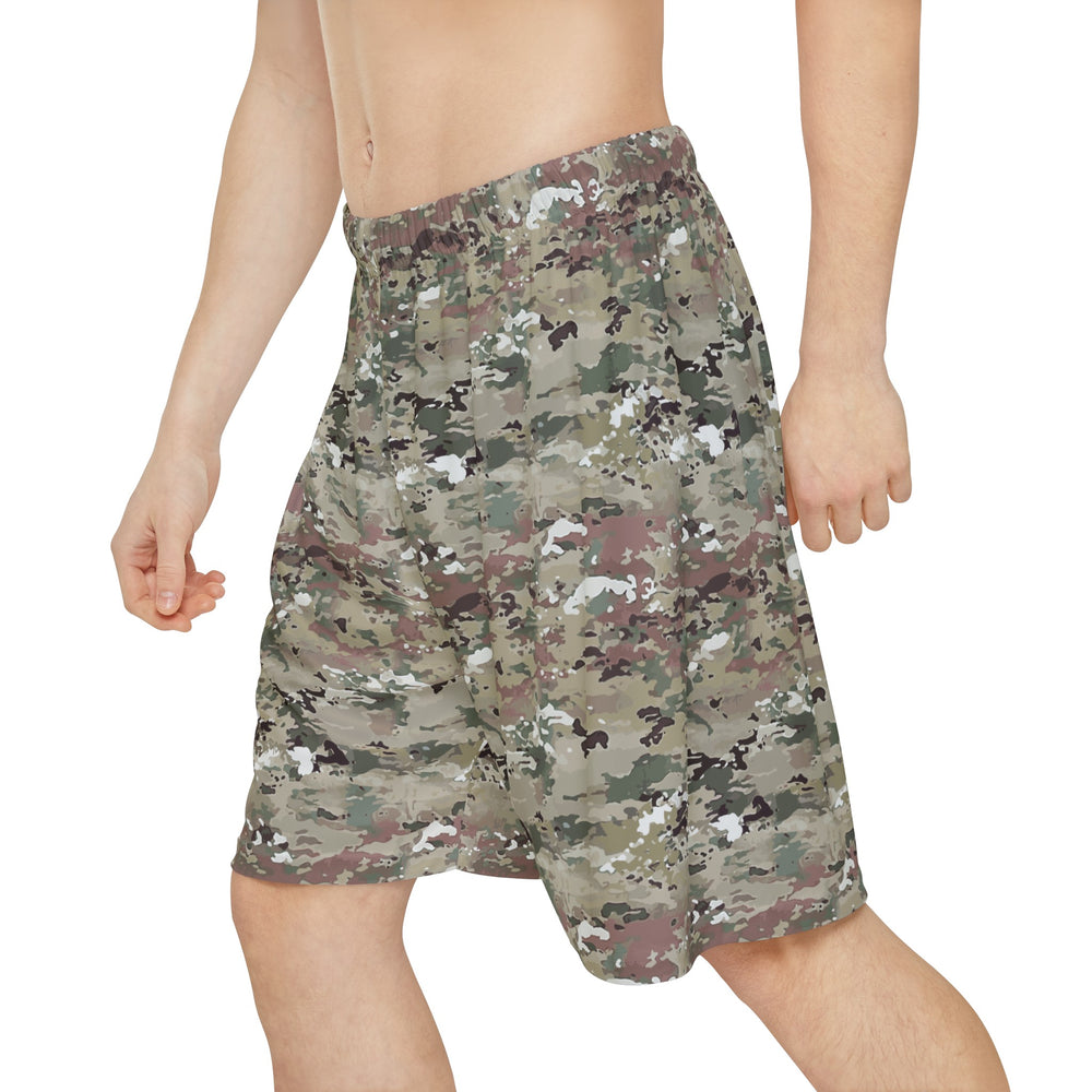 Scorpion Camouflage  Men’s Sports Shorts By Equippage.com