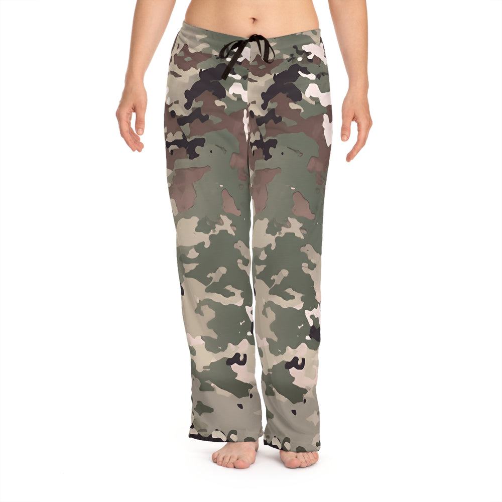 Camo Lounge Pajama Pants — Women's Relaxed Sleepwear