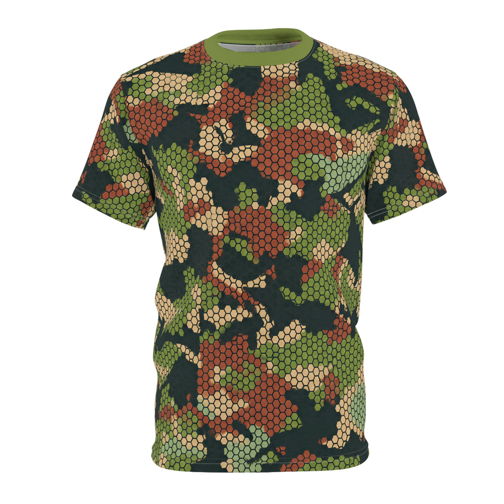 Colombian Chameleon Bicentennial Camo Unisex Cut & Sew Tee