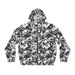 Monochrome Brushstroke Camo Zip Hoodie - Equippage.com