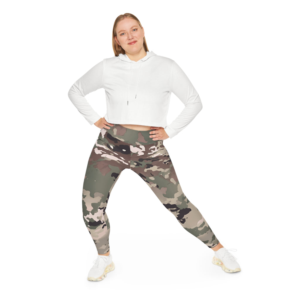 Scorpion W2 Plus Size Camo Leggings