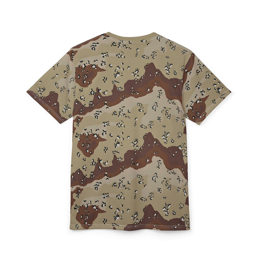 Chocolate Chip Desert Camo Unisex Cut & Sew Tee