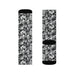 Black & White Camo Sublimation Socks — Camouflage Crew Socks - Equippage.com