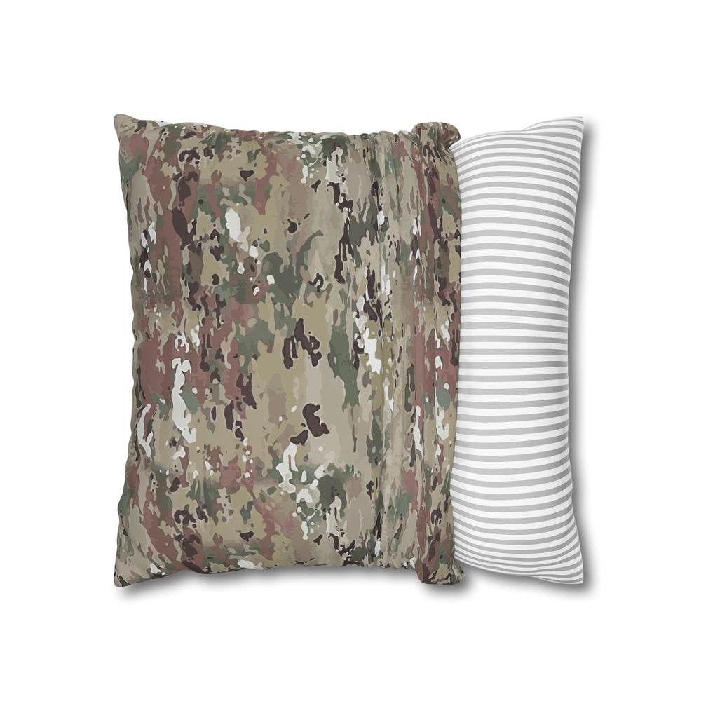 Scorpion Camouflage Square Poly Canvas Pillowcase By Equippage.com