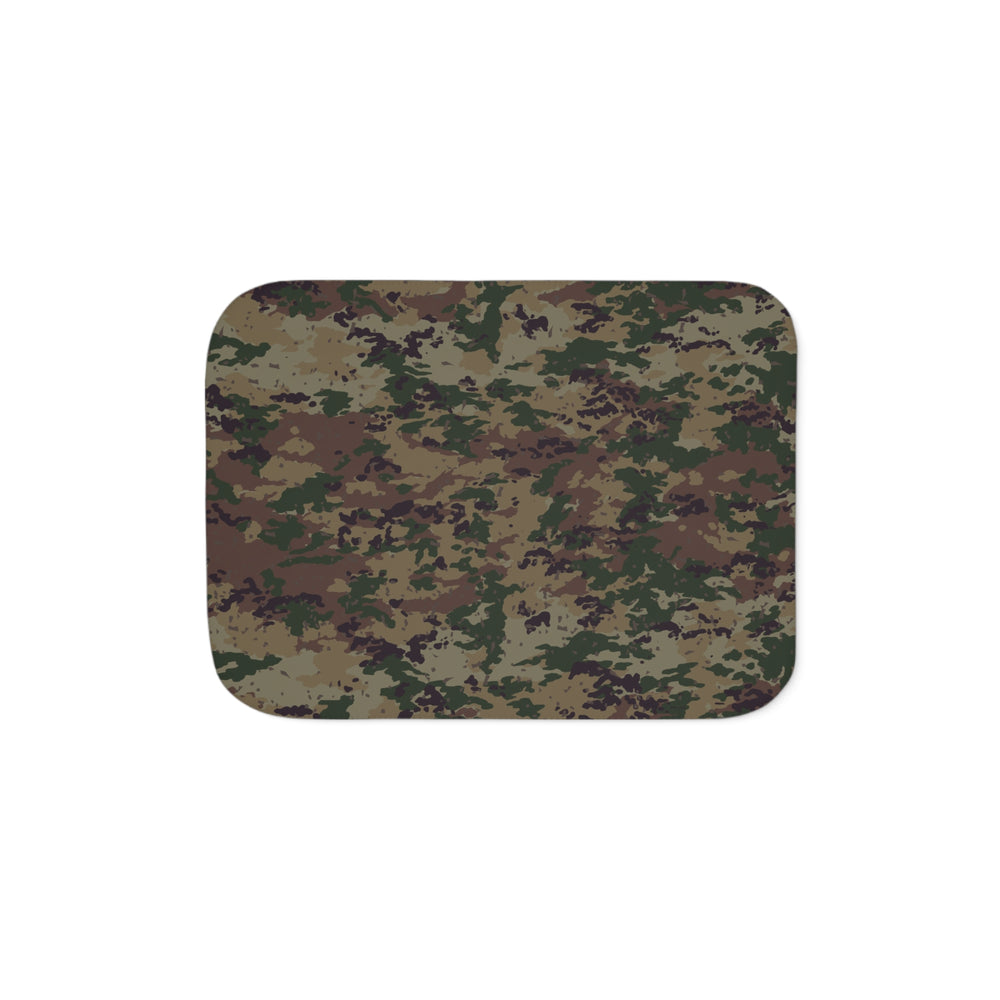 Sherpa Blanket in Multiple Camunitions Multi Camo by Equippage.com