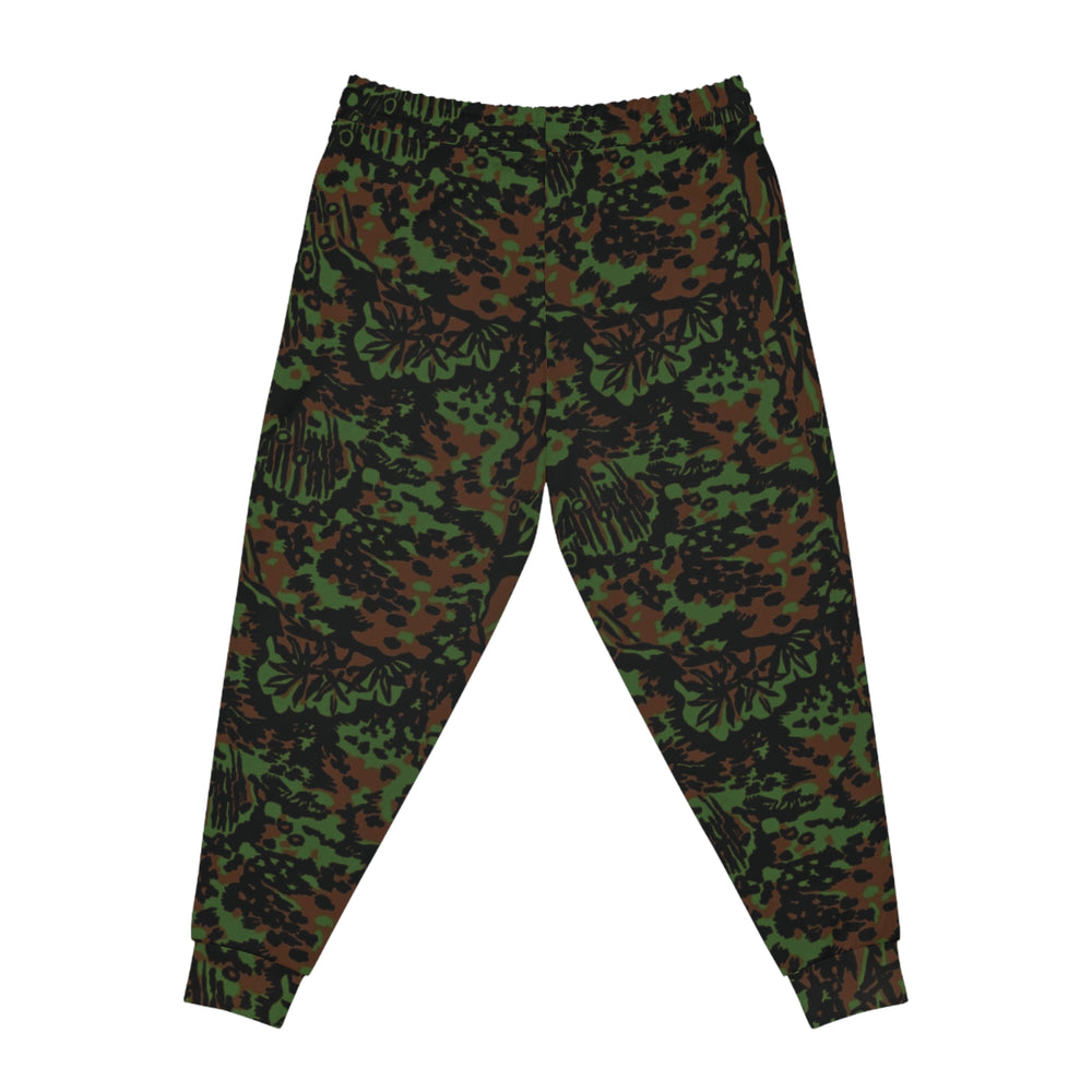 German Palmenmuster Camo Unisex Athletic Joggers