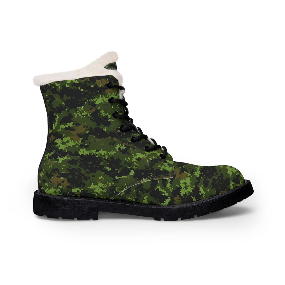 Cadpat TW Men's Fur and Leather Boots