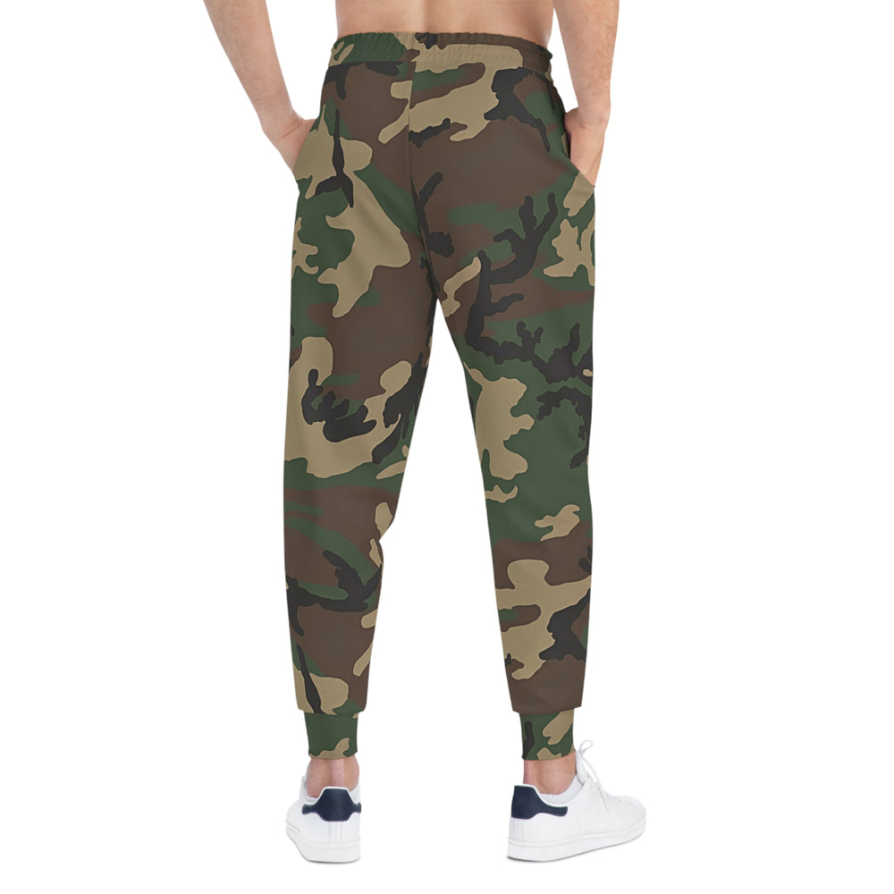 US M81 Woodland Camo Unisex Athletic Joggers