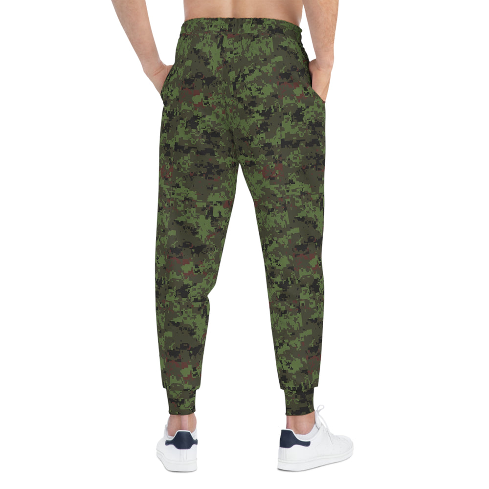 Estonian ESTDCU-M06 Woodland Camo Unisex Athletic Joggers