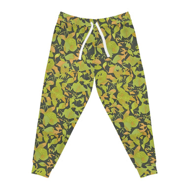 Cuban Elm Leaf Camo Unisex Athletic Joggers - Equippage.com