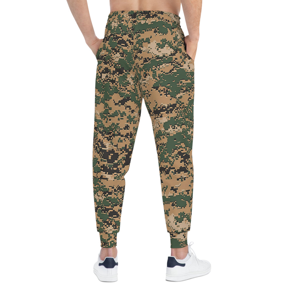 Marina Trans Jungle Unisex Camo Athletic Joggers