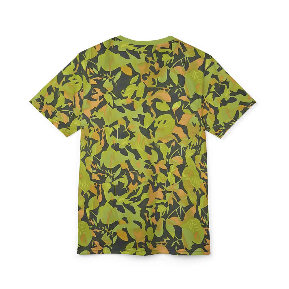 Cuban Elm Leaf Camo Unisex Cut & Sew Tee