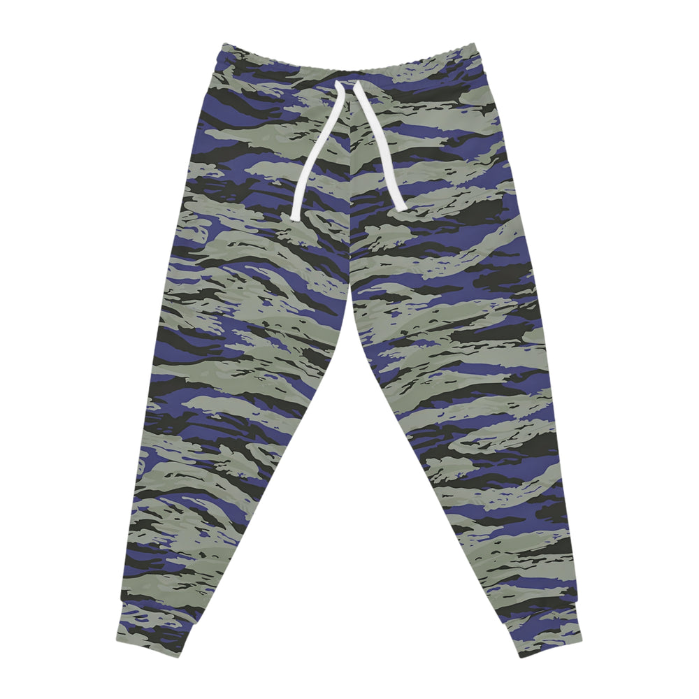 Greek Blue Lizard Camo Unisex Athletic Joggers