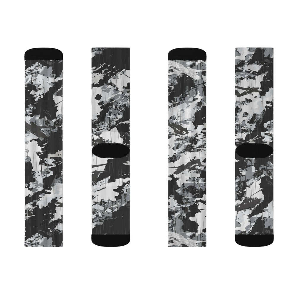 PRESS Camo Custom Pattern Socks — Graphic Socks for Pilots and Aircrew by Equippage.com