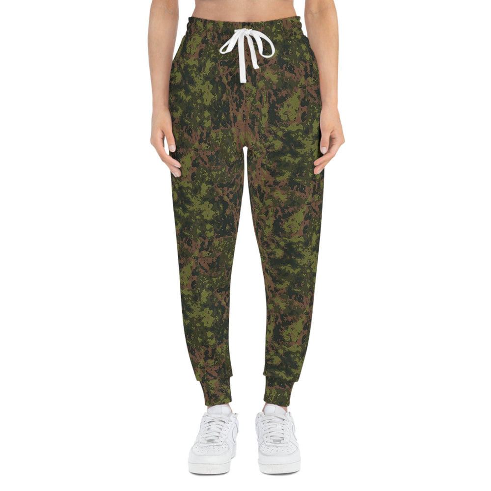 Finnish M05 Woodland/Maastokuvio Camo Unisex Athletic Joggers