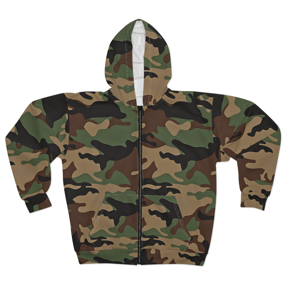 French CCE Camo Unisex Zip Hoodie