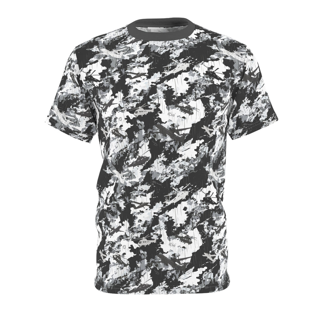PRESS Camo Tee — Casual Camouflage Aviation T-Shirt by Equippage.com